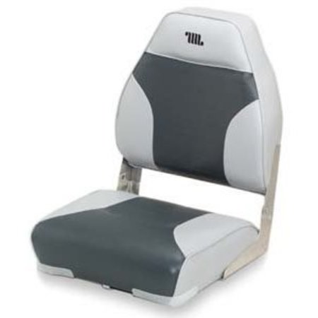 WISE SEATS Grey/Charcoal Seat, #WD588PLS 664 WD588PLS 664